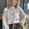 Pull petits ♡ roses