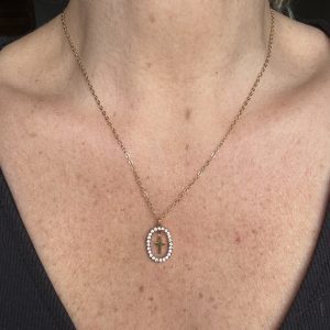 Collier Cruz doré