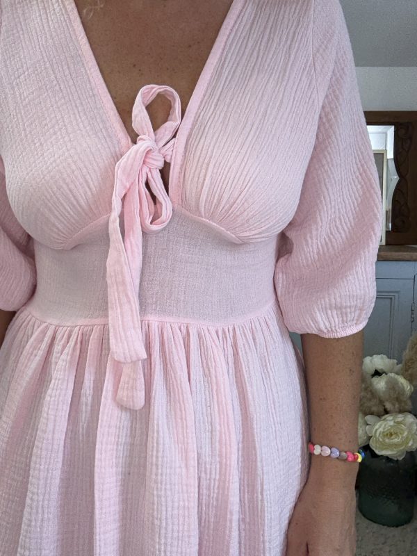 Robe gaze de coton – Image 2
