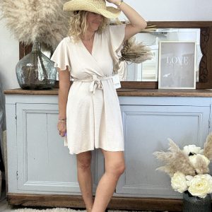 Robe croisée