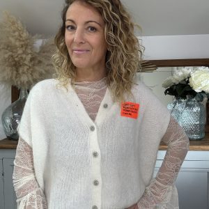 Gilet sans manche 🤍