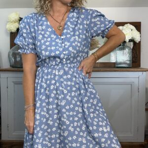 Robe à fleur